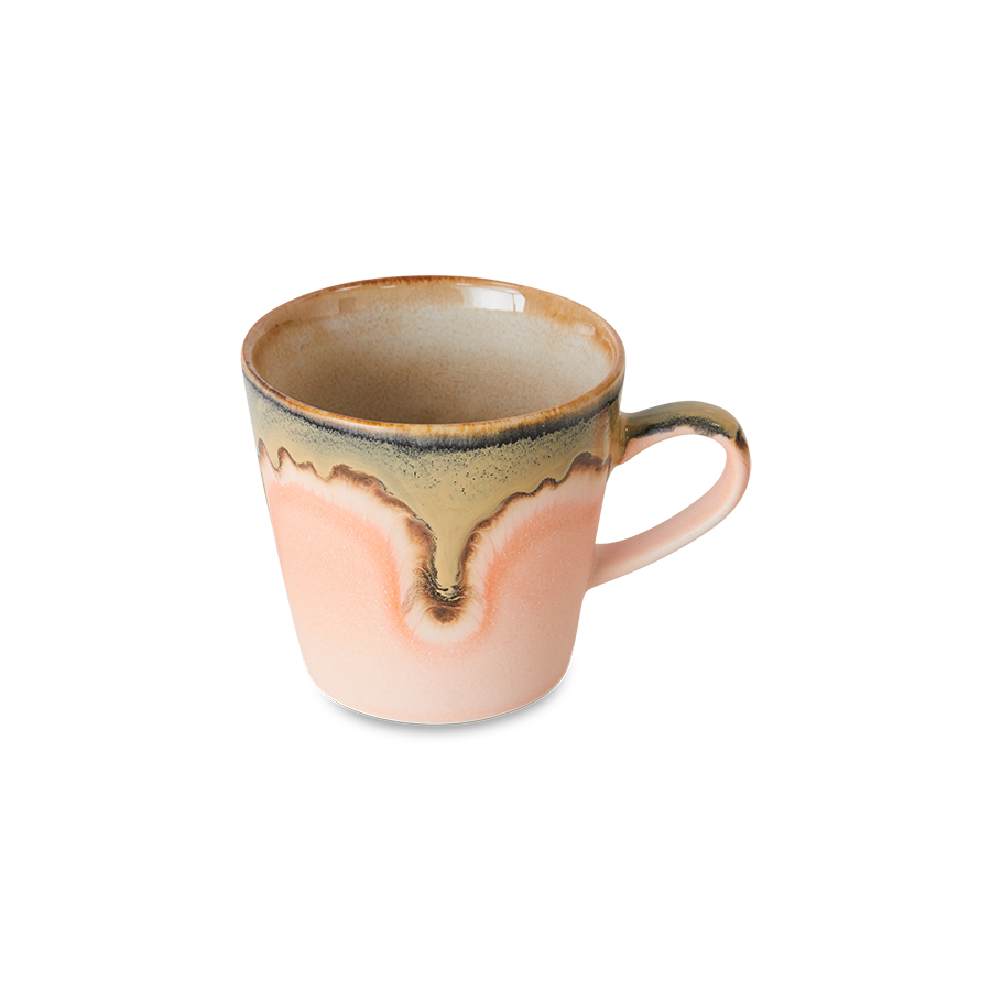 HKliving 70's Ceramics Blossom Americano Mug