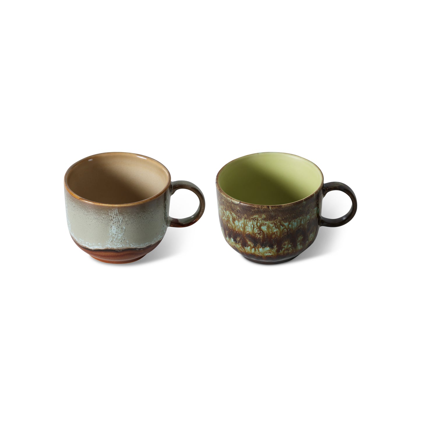 HKliving 70's Ceramics Odyssey Tea cups (Set of 2)