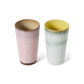HKliving 70's Ceramics Fresco Latte Mugs (Set of 2)