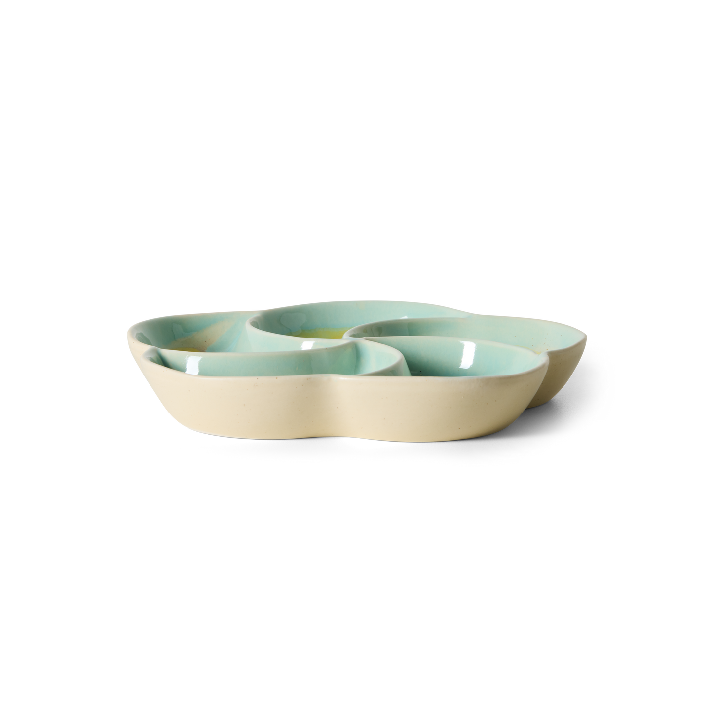 HKliving 70's Ceramics Glint Snack Tray
