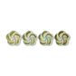 HKliving 70's Ceramics Glint Snack Tray