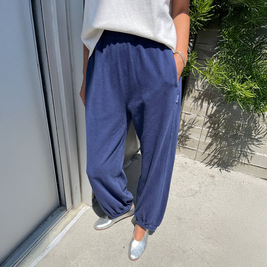 Le Bon Shoppe Marine Navy Balloon Pants