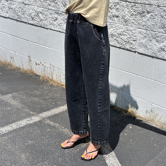 Le Bon Shoppe Black Denim Arc Pants