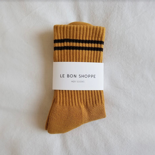 Le Bon Shoppe Biscotti Boyfriend Socks
