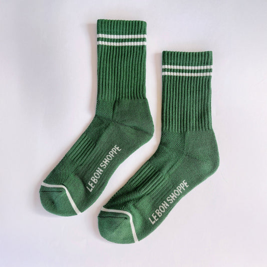 Le Bon Shoppe Moss Boyfriend Socks