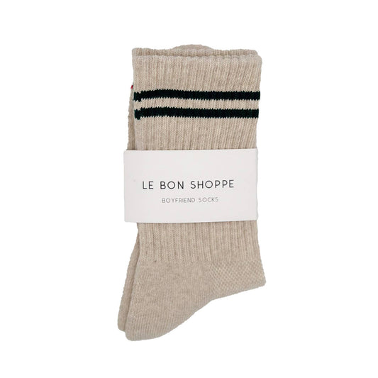 Le Bon Shoppe Cashew Boyfriend Sock