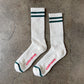 Le Bon Shoppe Parchment Extended Boyfriend Socks