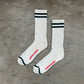 Le Bon Shoppe Parchment Extended Boyfriend Socks