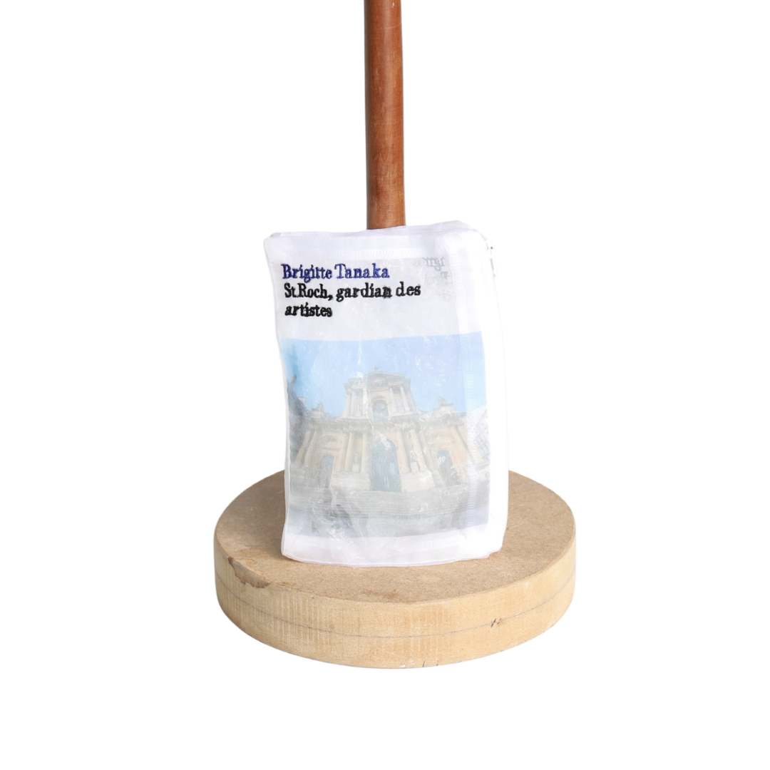 Brigitte Tanaka Eglise Saint Roche Pocket Book Pouch