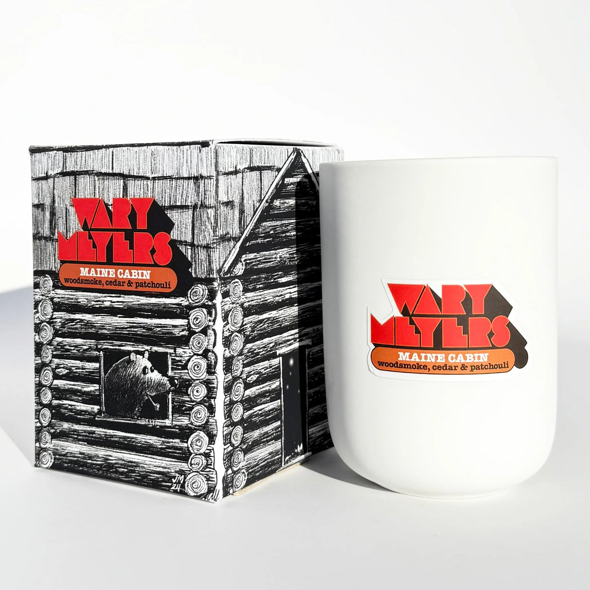 Maine Cabin Woodsmoke, Cedar & Patchouli Candle