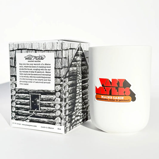 Maine Cabin Woodsmoke, Cedar & Patchouli Candle