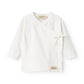 Gentle White Long Sleeve Tut Modal Wrap