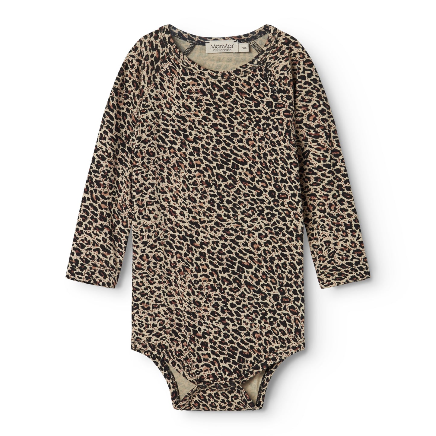 Brown Leopard Long Sleeve Body