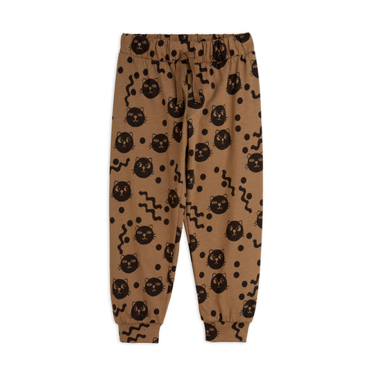 Mini Rodini Squiggly Cats AOP Trousers