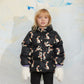 Mini Rodini Rabbits Hooded Puffer