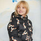 Mini Rodini Rabbits Hooded Puffer