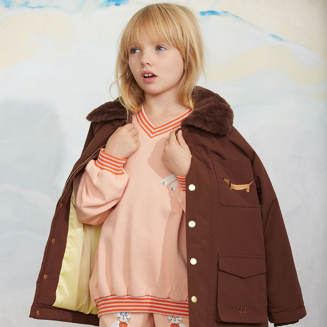 Mini Rodini Rabbits Pink Sweatshirt