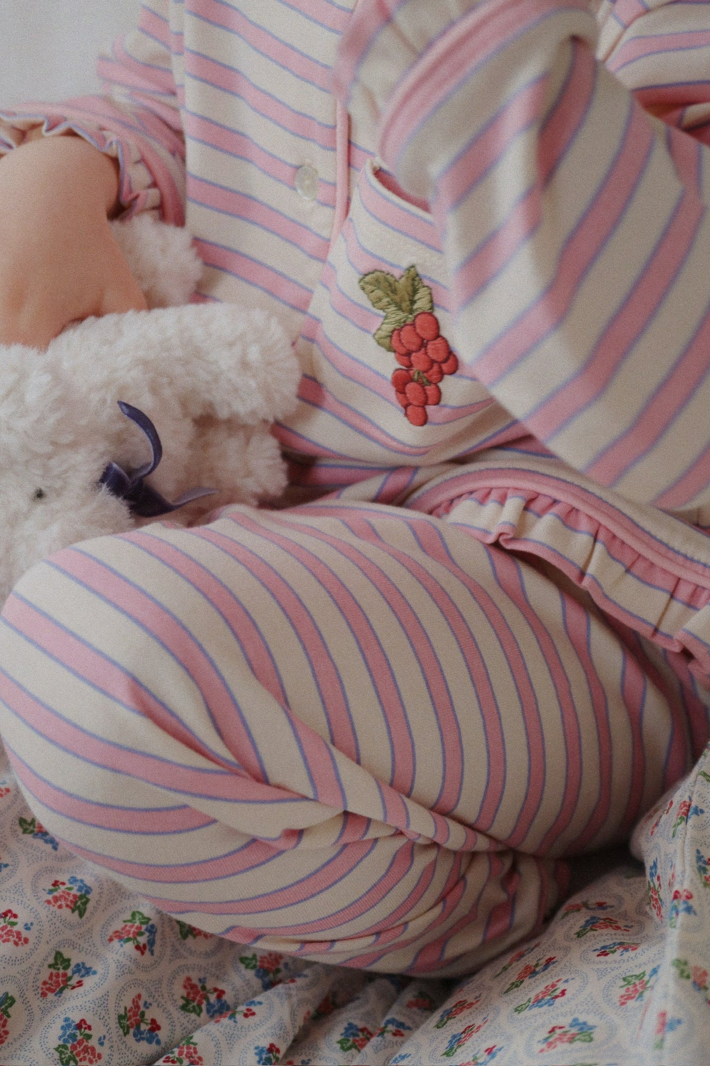 Konges Sløjd Baby Animals White Dog