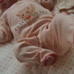 Konges Sløjd Pale Blush Ciao Miao Minnie Onesie GOTS