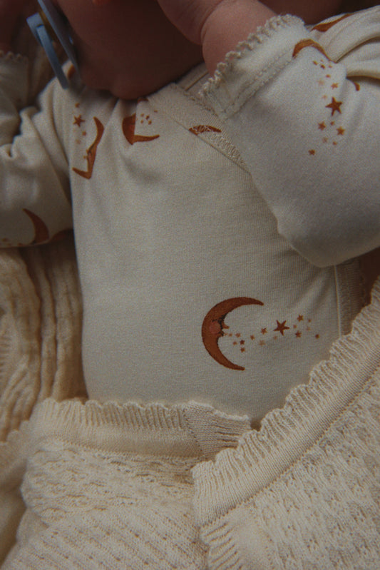 Konges Sløjd Moon Basic Newborn Long Sleeve Body