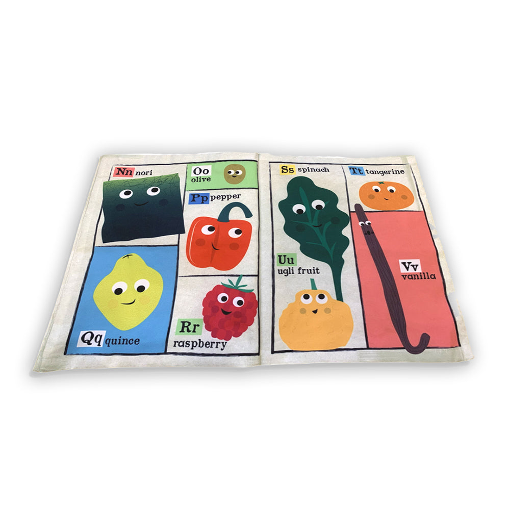 Fruit & Veg ABC Crinkly Cloth Book