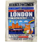 London Crinkly Newspaper Cloth Book