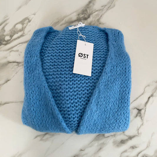 Øst Smila Cardigan - Cornflower Blue