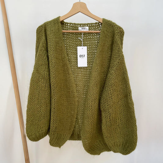 Øst Smila Cardigan - Olive