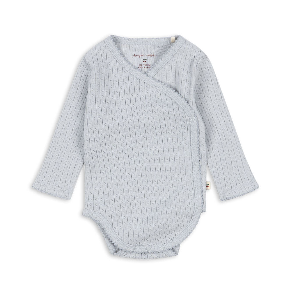 Konges Sløjd Gray Dawn Newborn Minnie Body GOTS