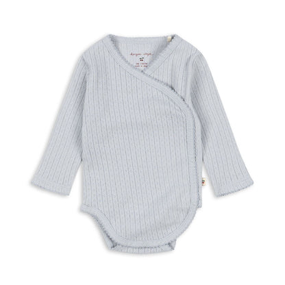 Konges Sløjd Gray Dawn Newborn Minnie Body GOTS