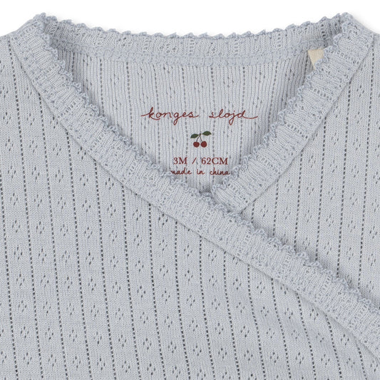 Konges Sløjd Gray Dawn Newborn Minnie Body GOTS