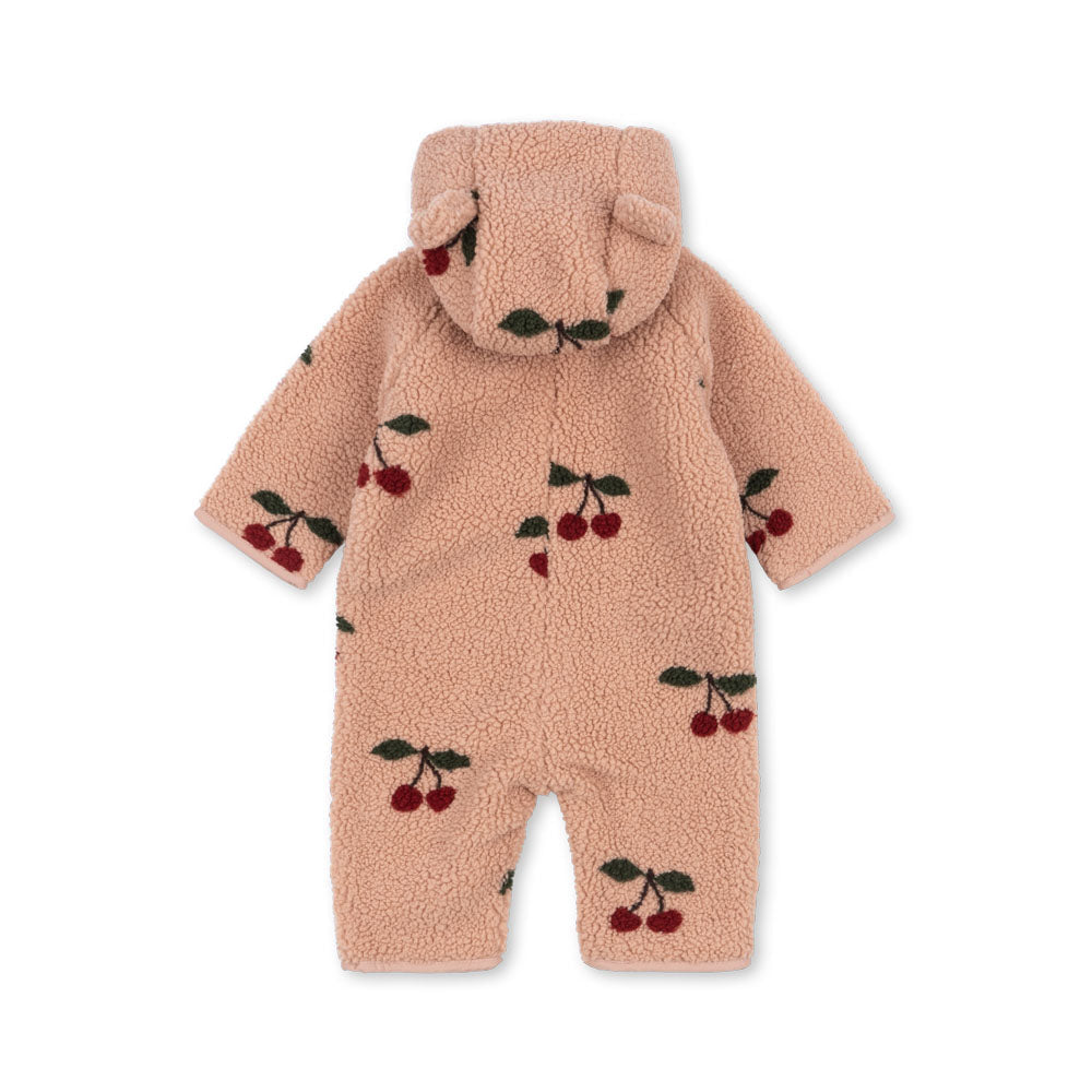 Konges Sløjd Ma Grande Cerise Blush Jody Teddy Onesie