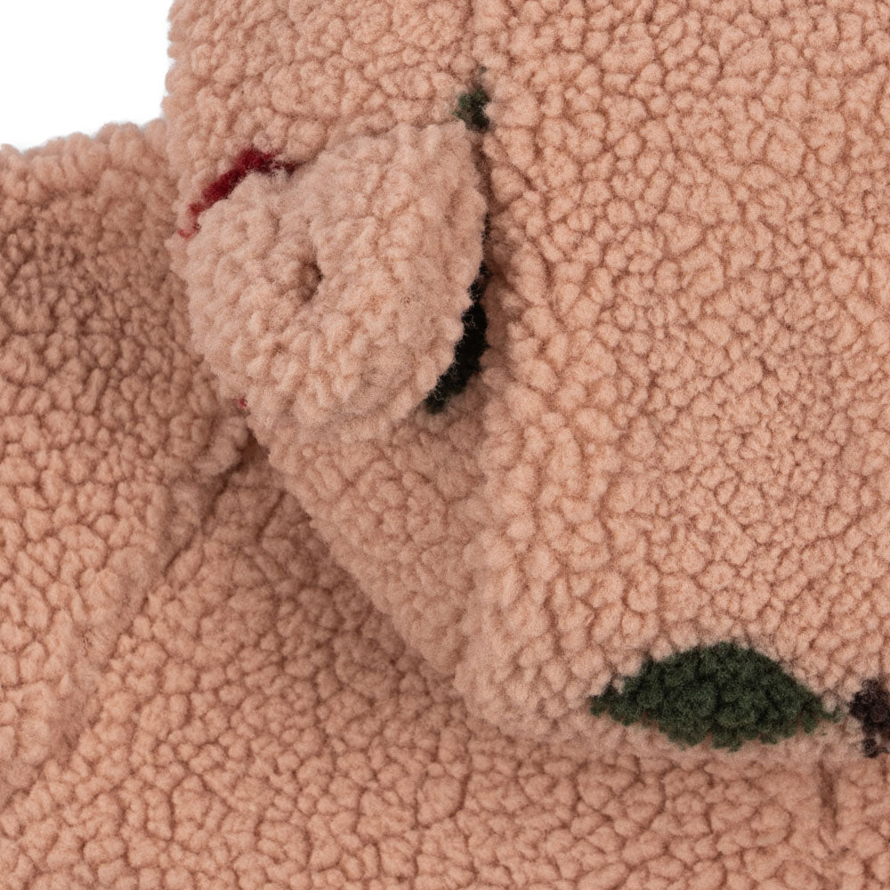 Konges Sløjd Ma Grande Cerise Blush Jody Teddy Onesie