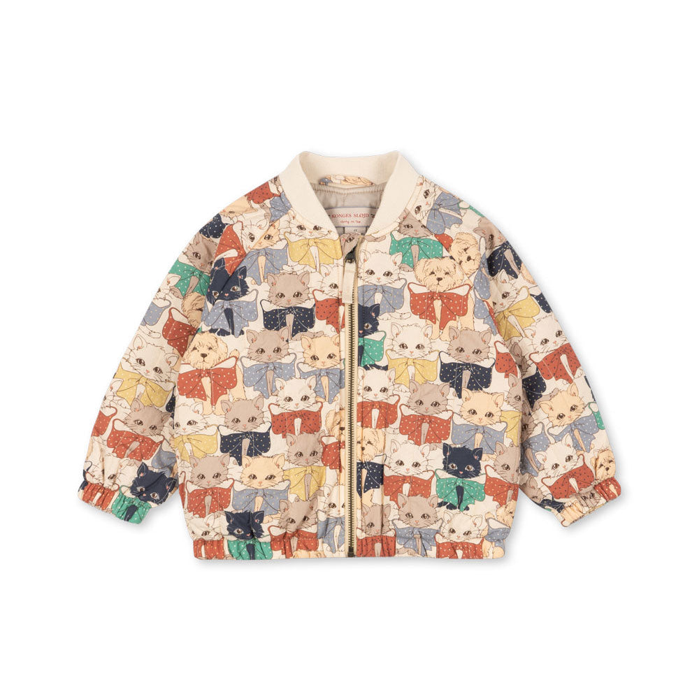Konges Sløjd Like Cats And Dogs Juno Printed Bomber