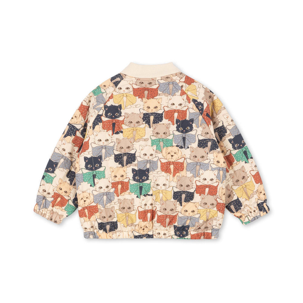 Konges Sløjd Like Cats And Dogs Juno Printed Bomber