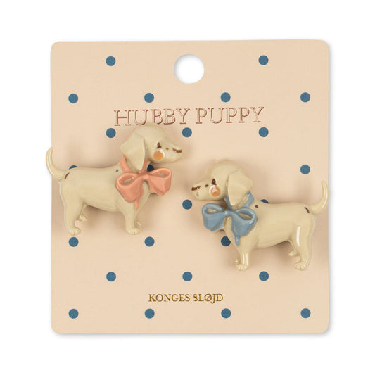 Konges Sløjd Hubby Puppy 2 Pack Puppy Hair Clip