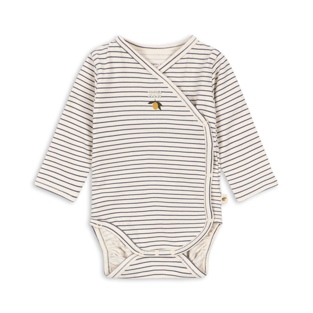 Konges Sløjd Stripe Como Basic Long Sleeve Newborn Body