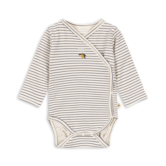 Konges Sløjd Stripe Como Basic Long Sleeve Newborn Body