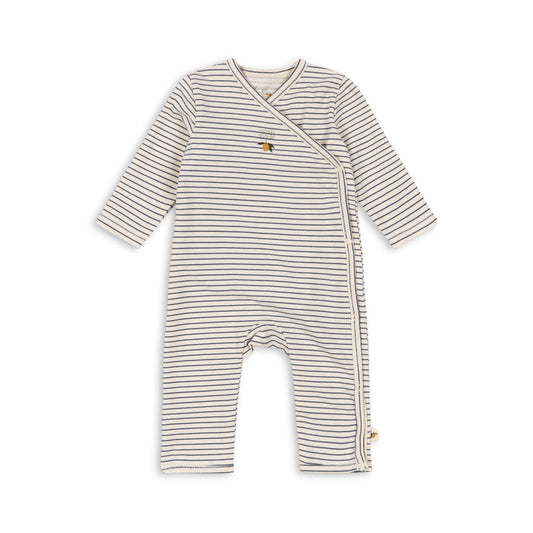 Konges Sløjd Stripe Como Basic Newborn Onesie