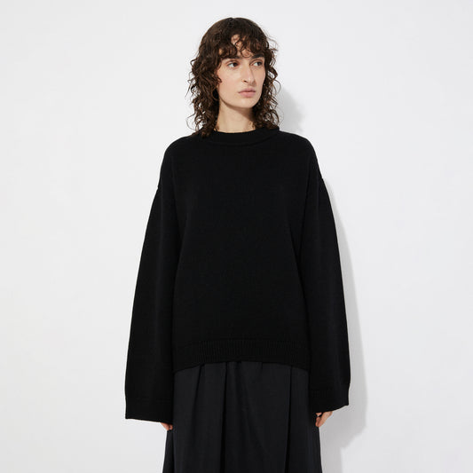 Rita Row Black Eina Virgin Wool Sweater