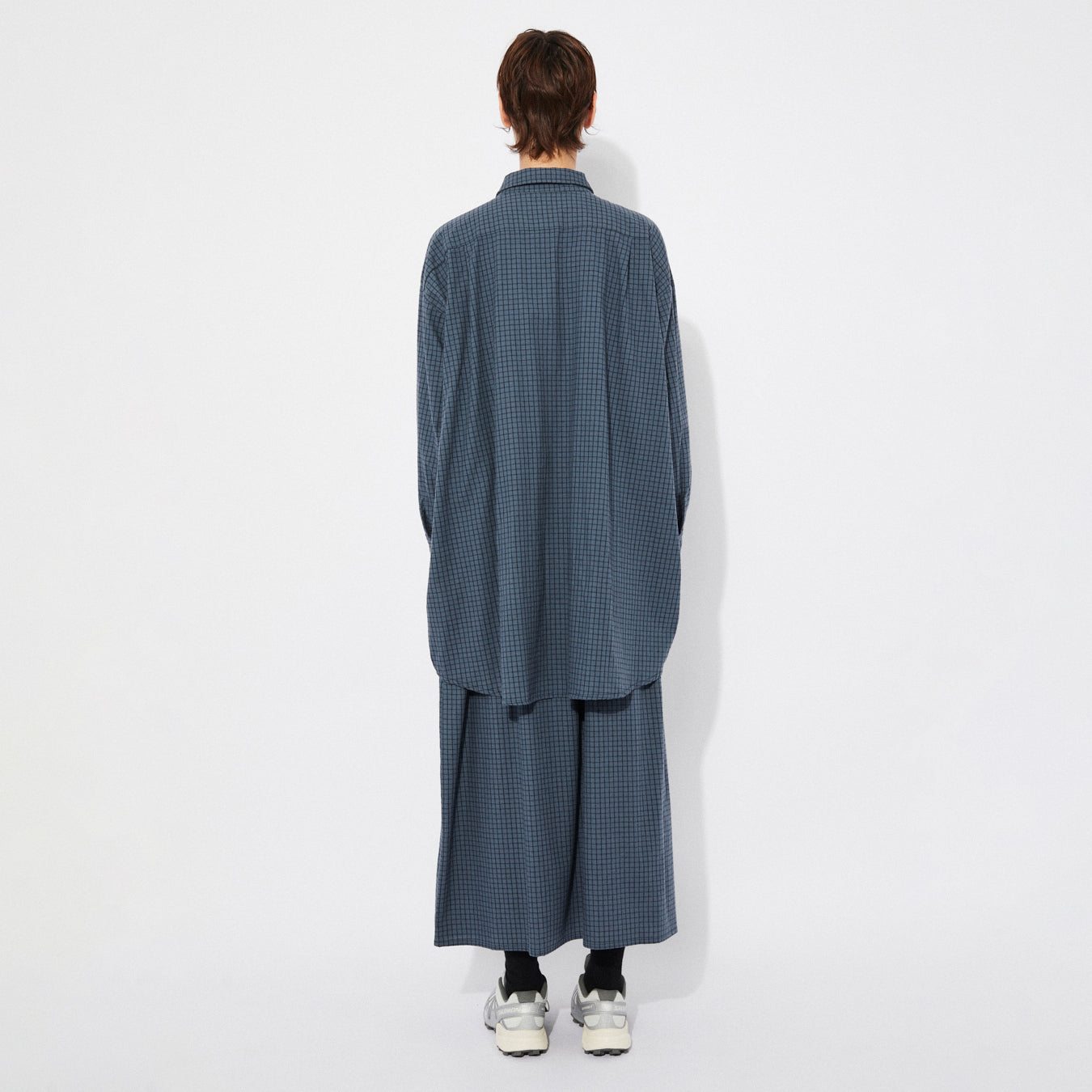 Rita Row Morto Check Oversized Cotton Shirt