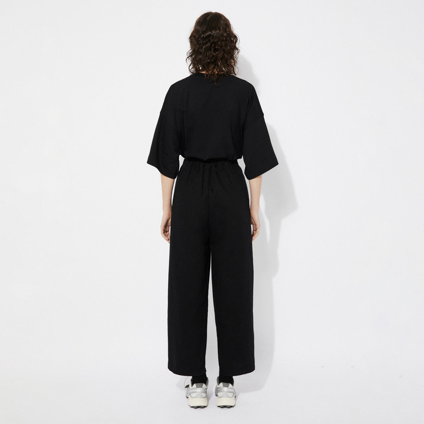 Rita Row Black Verdaguer Cotton Maxi Pants