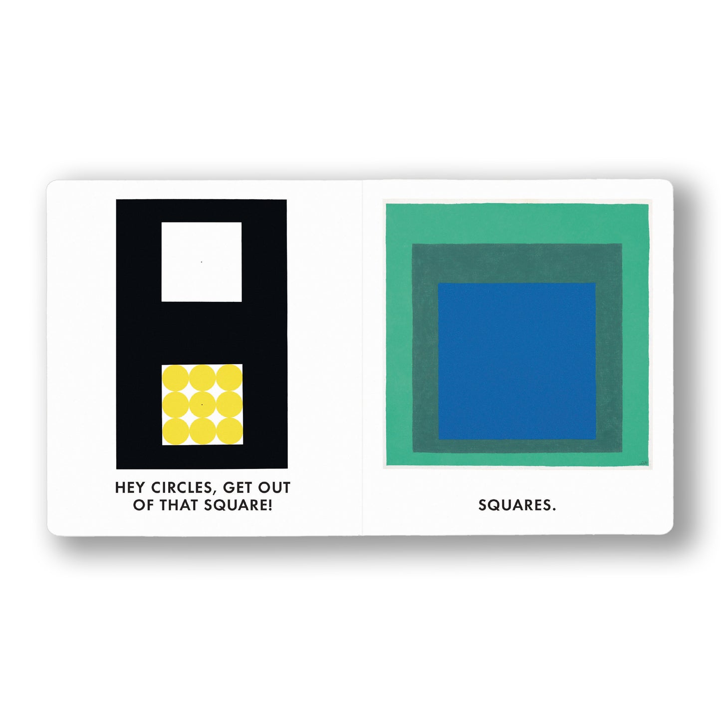 Squares & Other Shapes With Josef Albers Board Book