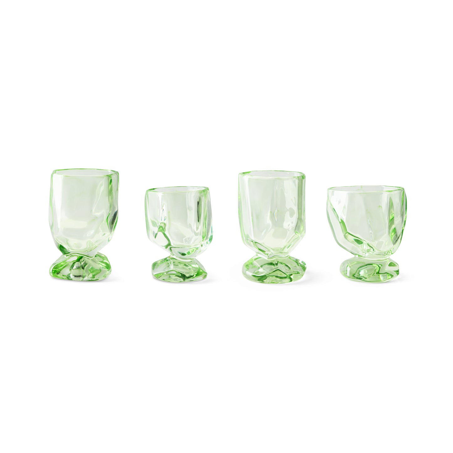 Nienke Sikkema for HKliving Peridot Glasses (Set of 4)