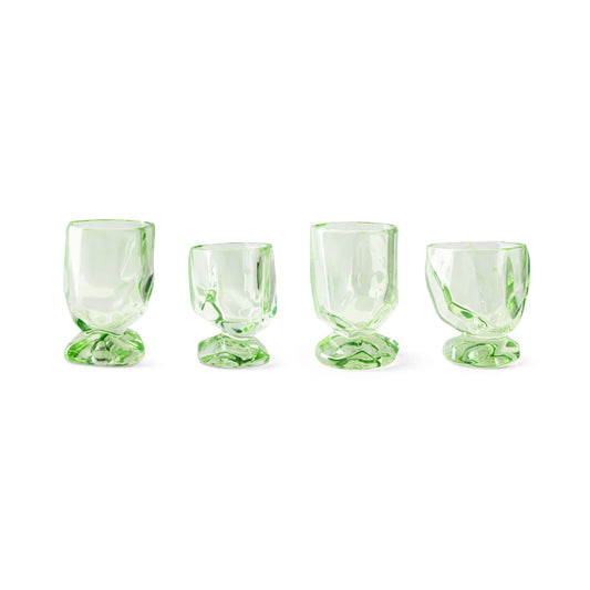 Nienke Sikkema for HKliving Peridot Glasses (Set of 4)