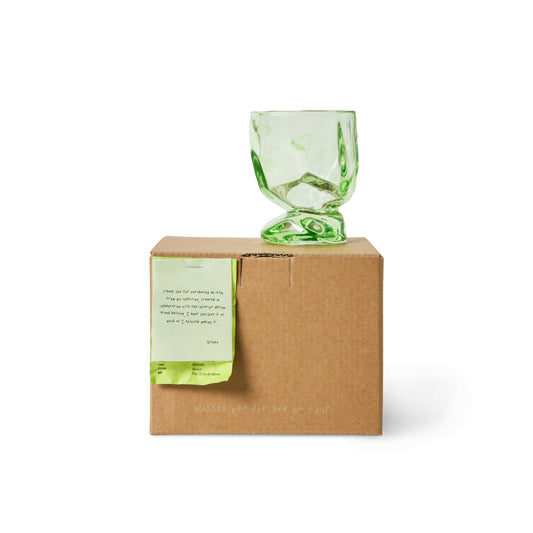 Nienke Sikkema for HKliving Peridot Glasses (Set of 4)