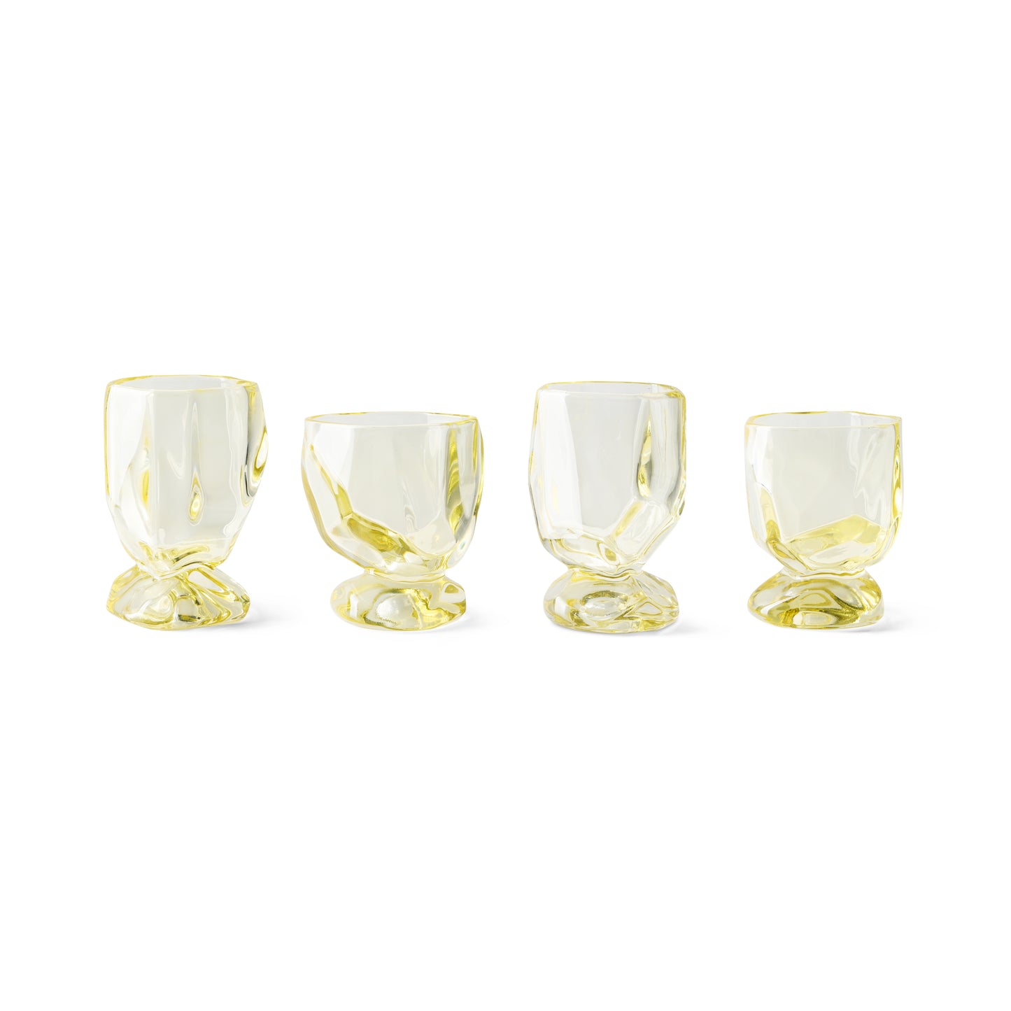 Nienke Sikkema for HKliving Citrine Glasses (Set of 4)