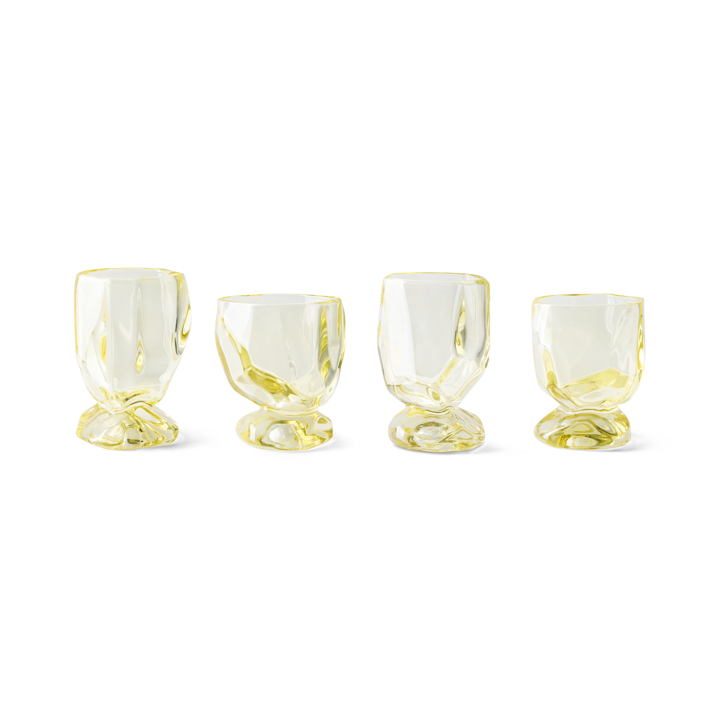 Nienke Sikkema for HKliving Citrine Glasses (Set of 4)