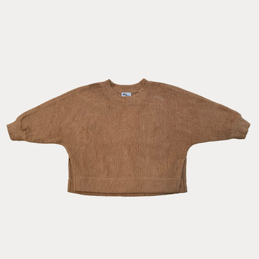 Studio Koter Caramel Brown Teddy Riverson Sweatshirt