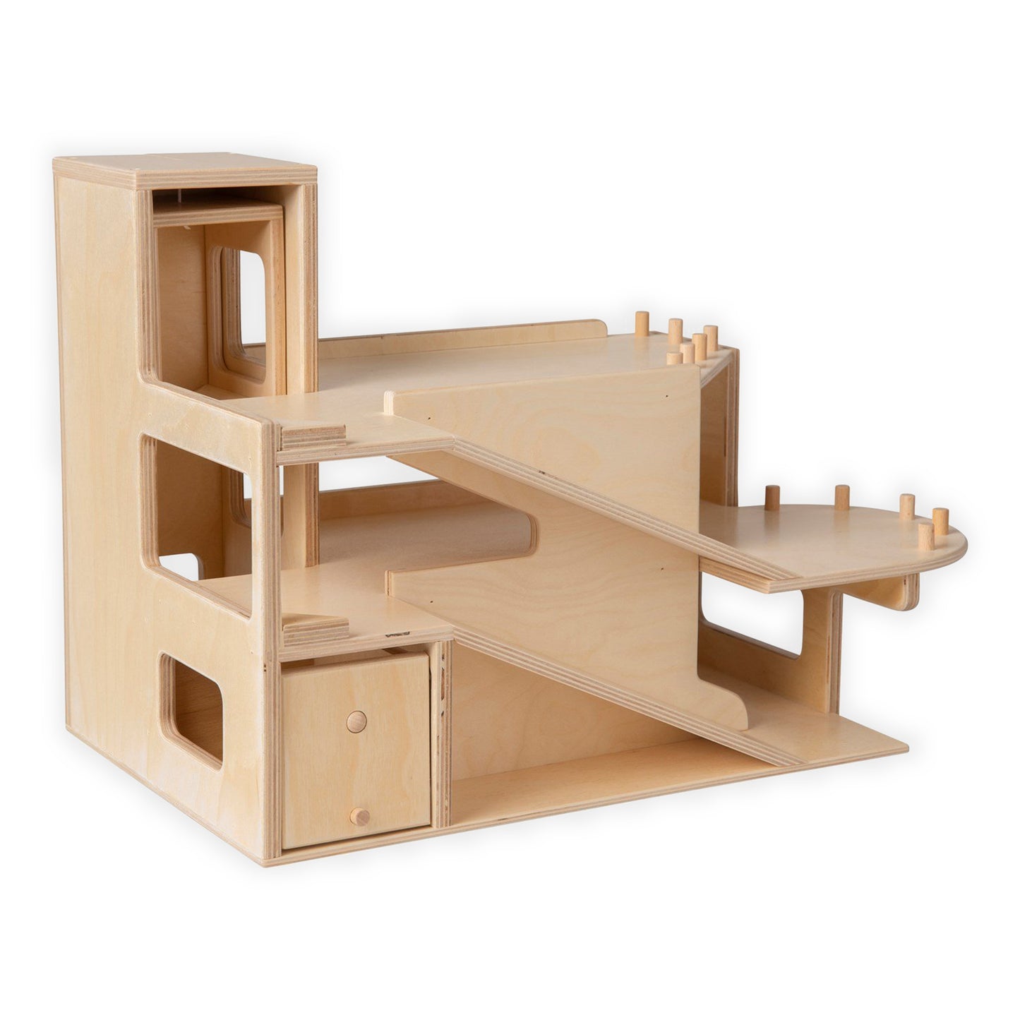 Plywood Toy Garage